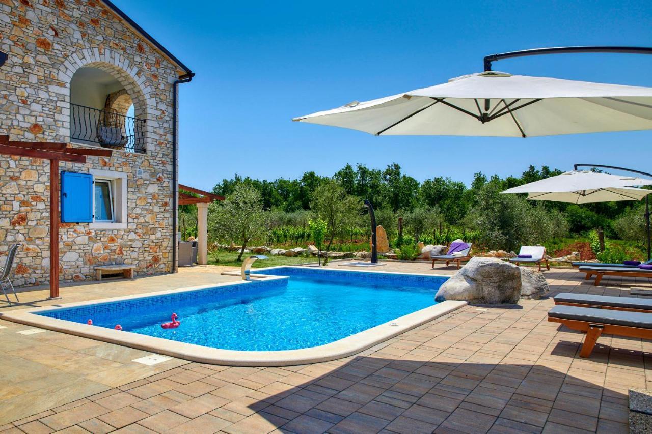 Relax House Surrounded By Olives And Vineyard Villa Stifanići Eksteriør bilde